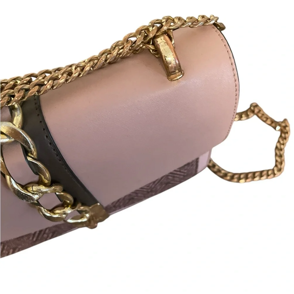 Authentic Aldo Gold Plated Chain Pink Design